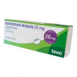 Изотретиноин Actavis (аналог Акненормин, Aknenormin) капс. 20мг 30шт в Стерлитамаке и области фото