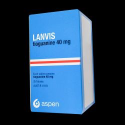 Ланвис (Тиогуанин) таблетки 40мг 25шт в Стерлитамаке и области фото