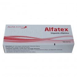 Альфатекс (Эубетал Антибиотико) глазная мазь 3г в Стерлитамаке и области фото