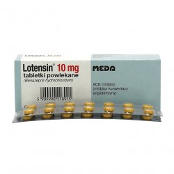Лотензин (Беназеприл) табл. 10 мг №28 в Стерлитамаке и области фото