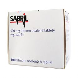 Сабрил (Вигабатрин) таблетки 500мг №100 (100 таблеток) в Стерлитамаке и области фото