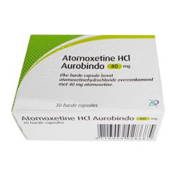 Атомоксетин HCL 40 мг Европа :: Аналог Когниттера :: Aurobindo капс. №30 в Стерлитамаке и области фото