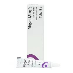 Вирган 0,15% глазной гель 5г фото